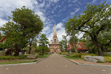 Wat Chalong Phuket province, Thailand.