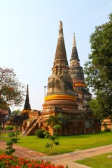 Fototapeta na wymiar Ayuttaya - Thailandia