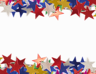 Colored stars background for your text on photo, and other.
