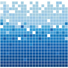 square pixel mosaic