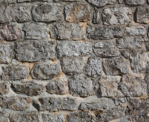 Old castle stone wall background
