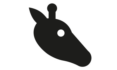 Giraffe Kopf Profil © Piktoworld