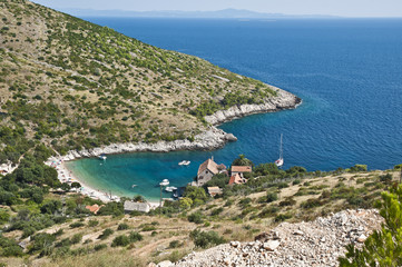 Fototapeta na wymiar Chorwacja - zatoczka