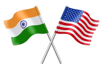 Flags: India and the United States