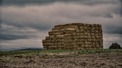 Straw bales