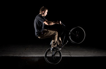 BMX icepick grind