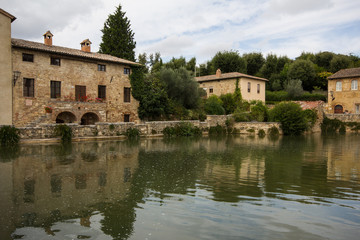 Fototapeta premium Bagno Vignoni in Val d'Orcia