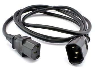 Computer power cord - extension