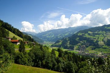 Obraz premium Zillertal - Alpen