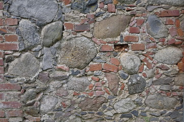 stone and brick wall