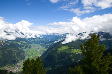 Obraz premium Zillertal - Alpen