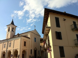 Cocconato d'Asti-centro del paese