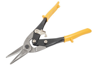 Big shears with yellow handles