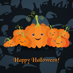 Illustration for the celebration of Halloween