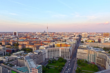 Obraz premium Berlin von oben