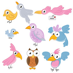 Cartoon Birds