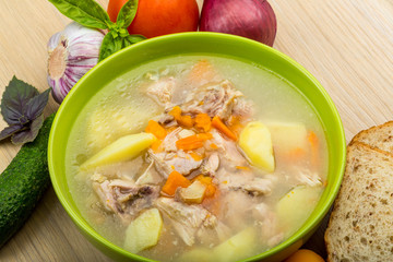 Chicken soup