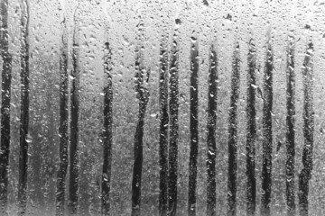 rain on glass
