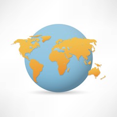 Vector Planet Earth Icon