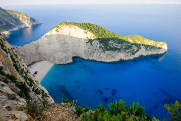 Navagio Bay view