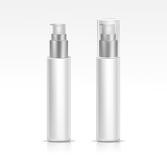 Vector Blank Spray Bottle Isolated