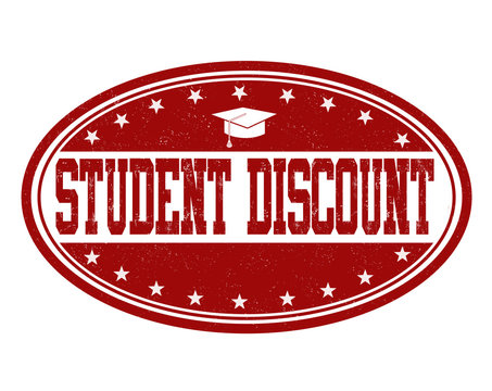 Student Discount Stamp