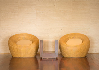 wicker chair decorative luxury modern