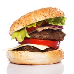 Big home made burger