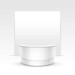 Vector Blank Exhibition Trade Stand