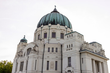 Obraz premium Luegerkirche Zentralfriedhof wien