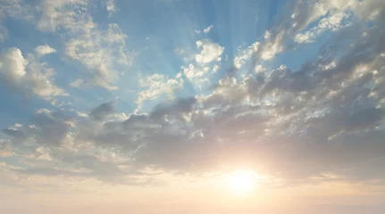 Poster Hemel Lucht en wolken