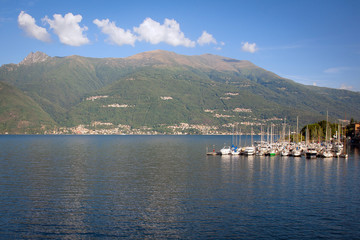Boats on Lake Como