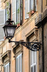 Panele Szklane Podświetlane  Stare ulice Rzymu, Włochy