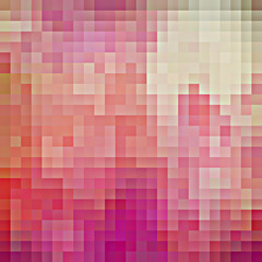 Abstract pink pixel background