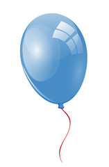 Blauer Luftballon