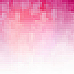 Abstract pink pixel background
