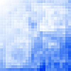 Light blue pixel background