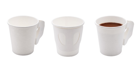 Disposable coffee cups