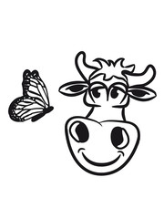 Kuh süss schmetterling