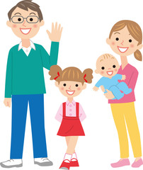 四人家族ペットなし