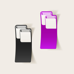 realistic design element: book