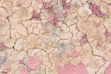 painted cracked wall texture