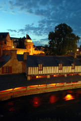 Le lavoir et la tour du connétable à Vannes