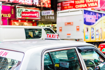 Taxi sign