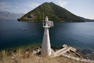 
 Save
Download Preview
A white metal lighthouse in the Verige Strait, in the Bay of Kotor in Montenegro.