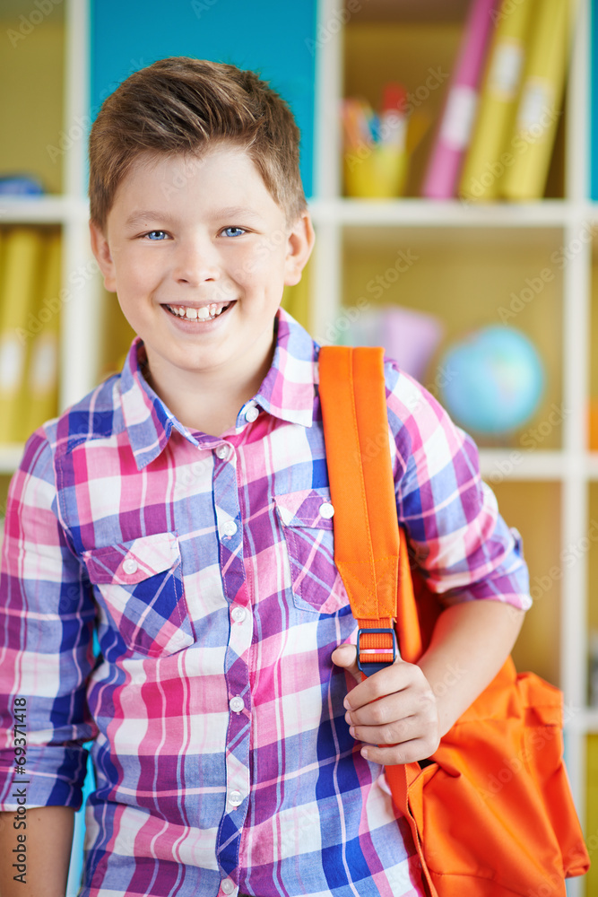 Sticker Happy schoolboy