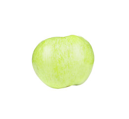 Ripe green apple.