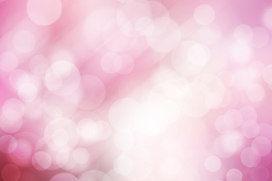 abstract bokeh background, pink and white.