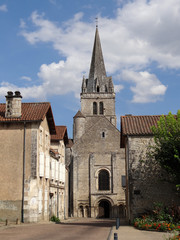 Fototapeta na wymiar Abbaye de Saint-Benoît