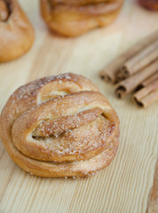 Sweet cinnamon rolls